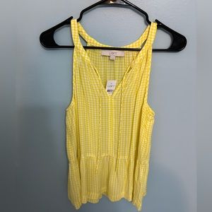 Loft halter tank blouse - size medium - NWT